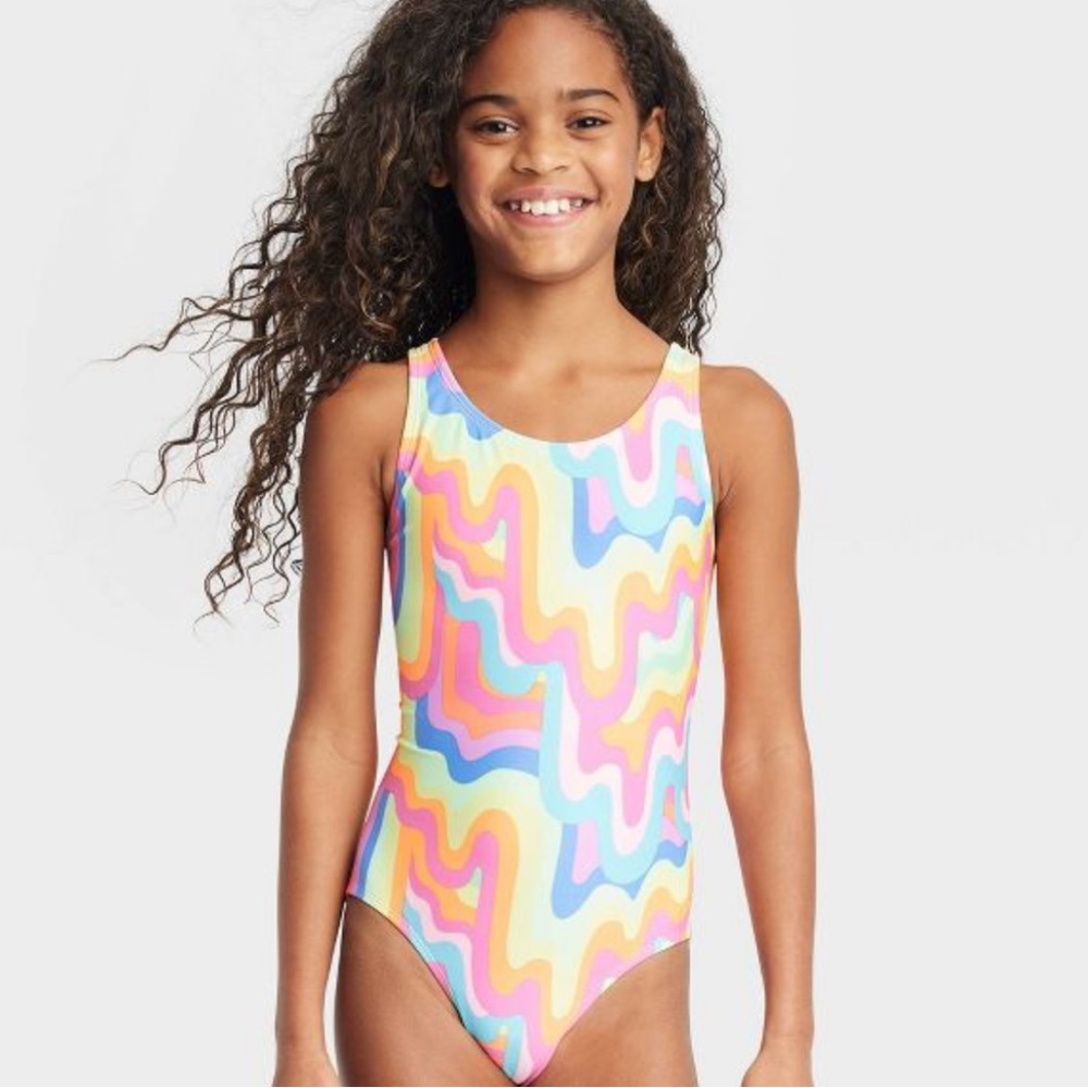 New! Girls Bright Wave swimsuit